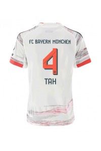 Fotbalové Dres Bayern Munich Jonathan Tah #4 Dámské Venkovní Oblečení 2025-26 Krátký Rukáv